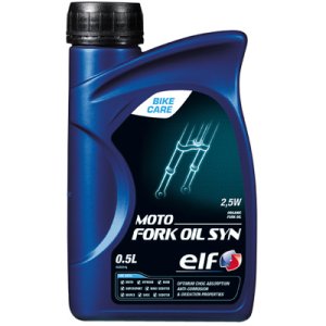 画像1: エルフ Moto Fork Oil Syn 2,5W / 5W / 10W
